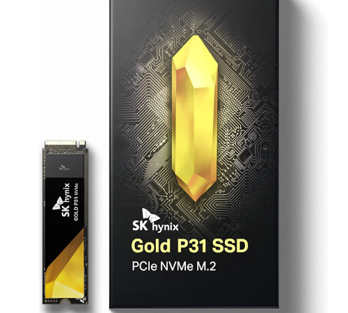 Today Only! Gold P31 PCIe NVMe Gen3 M.2 2280 Internal SSD $45.59 Shipped Free (Reg. $69.99) – FAB Ratings!