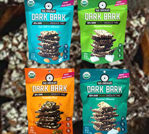 4-Count Taza Chocolate Organic Stone Ground 80% Dark Bark Snacking Thins, Variety Pack as low as $15.04 After Coupon (Reg. $21.49) + Free Shipping – $3.76/4.2 Oz Pouch