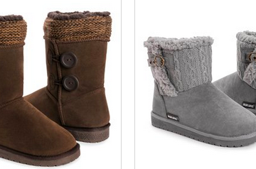 MUK LUKS Cozy Boots only $16.99 + shipping!