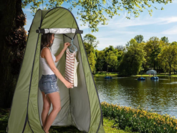 Pop-Up Foldable Privacy Tent with Carry Bag $24.99 (Reg. $45.09) – 4K+ FAB Ratings! LOWEST PRICE