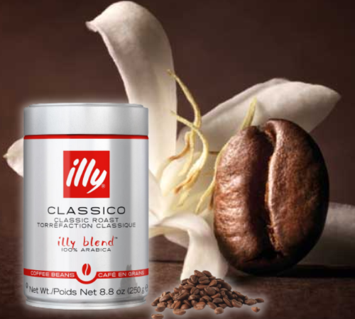 illy Whole Bean 100% Arabica Classico Medium Roast Coffee Can, 8.8 Oz as low as $6.86 After Coupon (Reg. $13) + Free Shipping