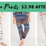 Old Navy | Kids’ PJ Pants Just $2.98 (Reg. $18) + More Deals