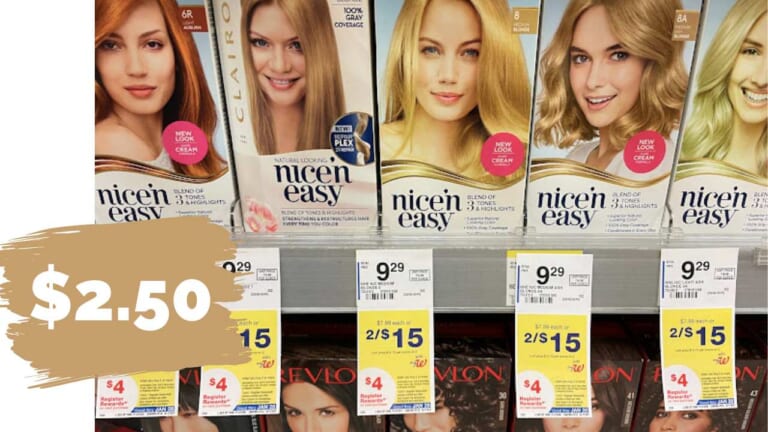 $2.50 Clairol Hair Color at Walgreens (reg. $9.29)