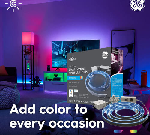 80-inch Smart LED Color Changing Light Strip $24.99 (Reg. $60) – FAB Ratings! Works with Alexa and Google Home