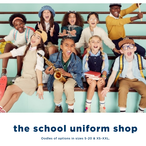 Today Only! School Uniform for Girls from $5 (Reg. $9.99) + For Boys