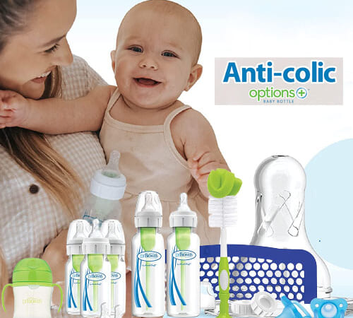 Dr. Brown’s Natural Flow Anti-Colic Options+ First Year Feeding Set $32.14 Shipped Free (Reg. $55) – FAB Ratings!