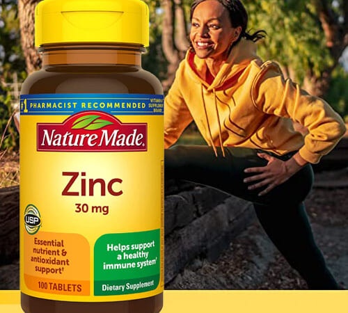 TWO Bottles 100-Count 30mg Nature Made Zinc Tablets as low as $1.13 PER BOTTLE After Coupon (Reg. $5.79) – 1¢/Tablet + Free Shipping + Get 2 for the price of 1