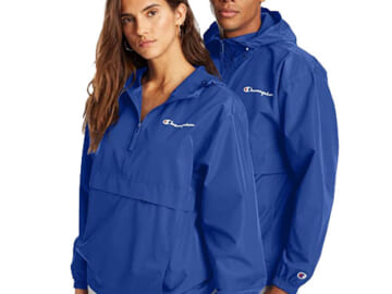 Champion Men’s Packable Recycled Windbreaker Jacket (Surf the Web) $15.75 (Reg. $50) – S-XXL