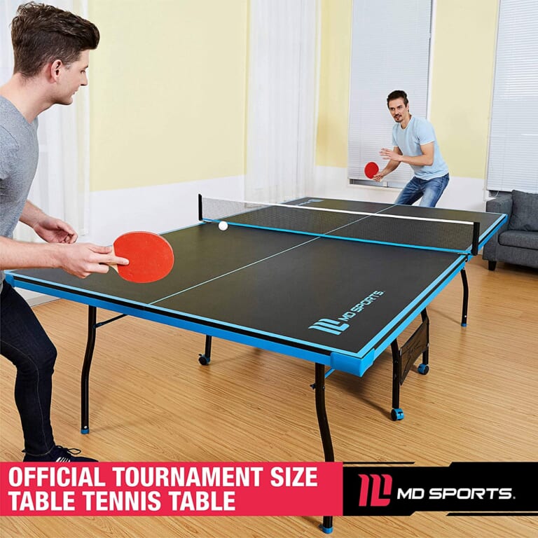 MD Sports Official Size Table Tennis Table with Accessories $159 Shipped Free (Reg. $300)