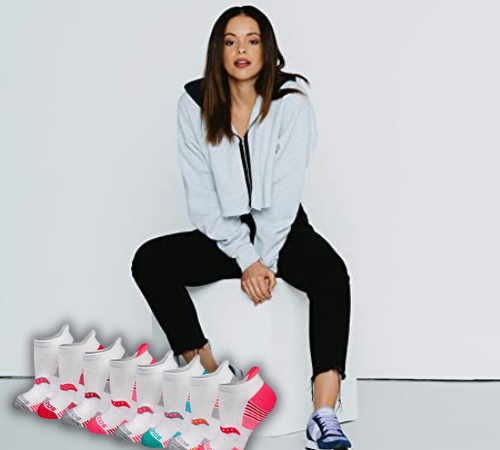 8 Pairs Saucony Women’s Performance Heel Tab Athletic Socks $8.57 (Reg. $15) – $1.07/Pair – LOWEST PRICE