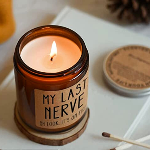 My Last Nerve Candle as low as $14.94 After Coupon (Reg. $30) + Free Shipping – Valentine’s Day Gift