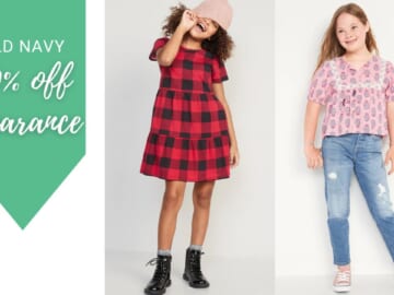 Old Navy Extra 30% Off Clearance Today Only