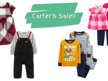 Carter’s Clearance: 70% Off + Extra 10% Off