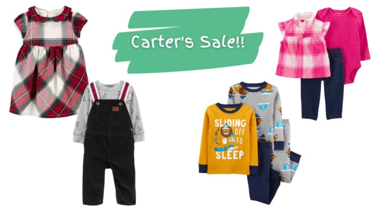 Carter’s Clearance: 70% Off + Extra 10% Off