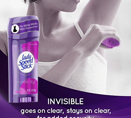 4-Pack Lady Speed Stick Invisible Dry Antiperspirant Deodorant (Shower Fresh) as low as $6.44 Shipped Free (Reg. $12.06) – $1.61/ 2.3-Oz Stick, 48 hour odor and wetness protection