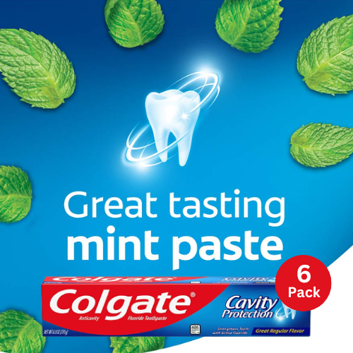 THREE 6-Packs Colgate Toothpaste as low as $7.75 PER 6-Pack (Reg. $15) + Free Shipping – $1.29/ 6 oz tube + Save $5 on 3