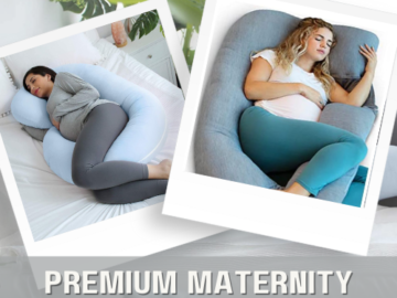 Today Only! Premium Maternity Pillows from $27.95 Shipped Free (Reg. $39.95) – FAB Ratings!