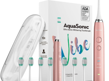 Today Only! Aquasonic Vibe Series Ultra Whitening Toothbrush $29.95 Shipped Free (Reg. $49.95) – 3 Colors Available!