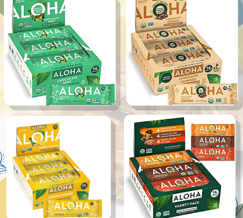 Today Only! Aloha Moment Organic Plant Based Protein Bars from $17.28 (Reg. $32.99)