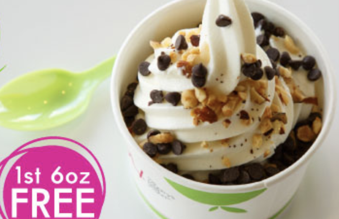 Free TCBY Frozen Yogurt on February 6, 2023!