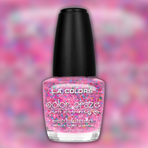 L.A. Colors Craze Candy Sprinkles Nail Polish, 0.44 Fl Oz as low as $1.43 Shipped Free (Reg. $2)