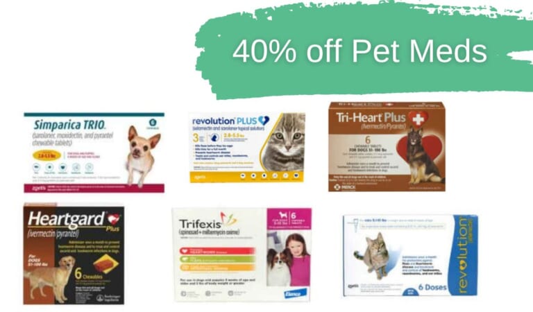 Pet Meds Up to 40% off For New Customers