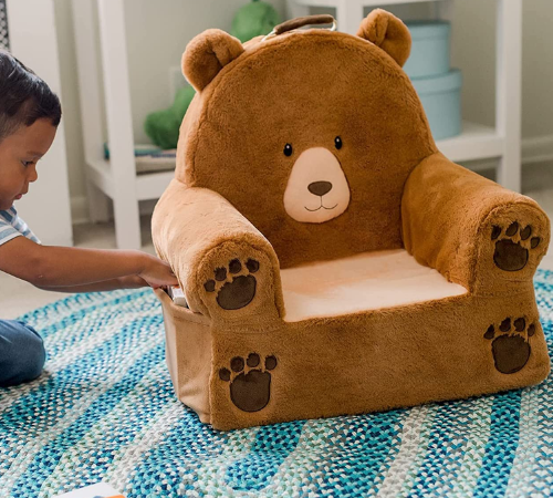 Soft Landing Sweet Seats Premium Bear Chair $39.99 Shipped Free (Reg. $70) – LOWEST PRICE – With Carrying Handle & Side Pockets