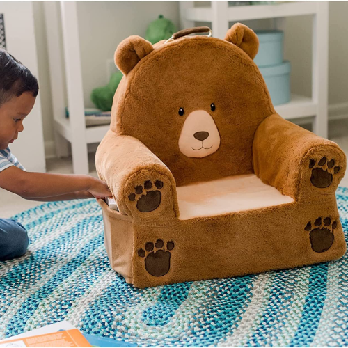 Soft Landing Sweet Seats Premium Bear Chair $39.99 Shipped Free (Reg. $70) – LOWEST PRICE – With Carrying Handle & Side Pockets