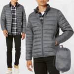 Amazon Essentials Men’s Packable Lightweight Water-Resistant Puffer Jacket  $21.90 (Reg. $39.90)