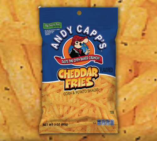 12-Pack Andy Capp’s Cheddar Flavored Fries as low as $6.83 Shipped Free (Reg. $10) – 57¢/ 3 Oz Bag