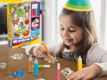 Creative Kids Window Paint Art Stickers Kit $9.99 (Reg. $18.98) – 4K+ FAB Ratings!