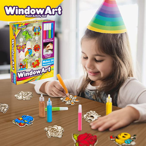 Creative Kids Window Paint Art Stickers Kit $9.99 (Reg. $18.98) – 4K+ FAB Ratings!