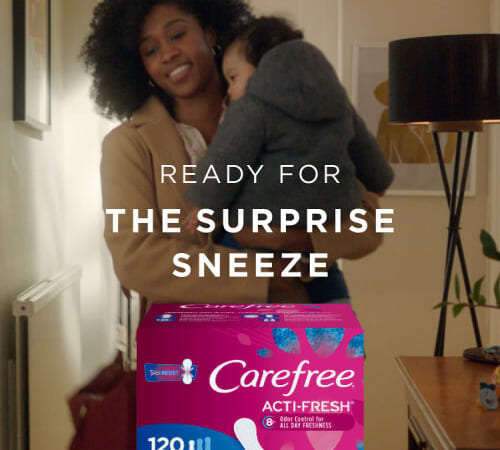 FOUR Boxes 120-Count Carefree Acti-Fresh Regular Panty Liners (Unscented) as low as $4.04 PER BOX After Coupon (Reg. $6.14) + Free Shipping – $0.03/Liner + Buy 4, save 5%