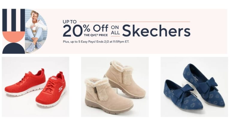 Skechers Up to 20% Off + Extra $15 Off