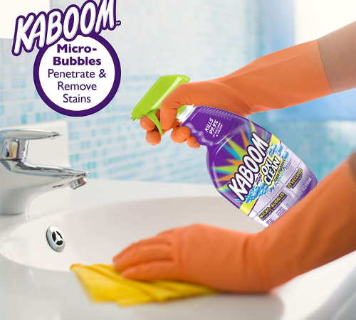 Kaboom Shower, Tub & Tile with the power of OxiClean Stainfighters, 32oz. as low as $3.40 Shipped Free (Reg. $6.29) – FAB Ratings!