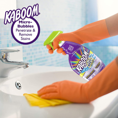 Kaboom Shower, Tub & Tile with the power of OxiClean Stainfighters, 32oz. as low as $3.40 Shipped Free (Reg. $6.29) – FAB Ratings!