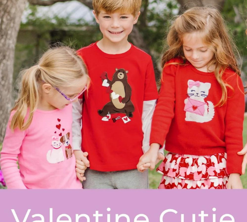 Gymboree Valentine’s Cutie Up to 50 Percent Off!