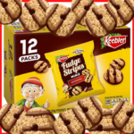 FOUR 12-Count Keebler On-The-Go Fudge Stripes Cookies as low as $3.99 EACH Shipped Free (Reg. $6) – 33¢/1 oz Pouch + Buy 4, Save 5%