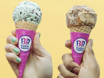 Baskin Robbins: Get 31% off ice cream scoops today!