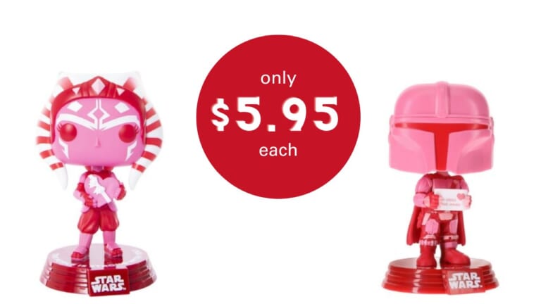 Funko Pop Star Wars Valentine Figures $5.95