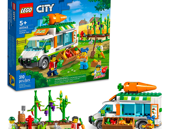 LEGO City Farmers Market Van Building Toy Set only $27.49 shipped!