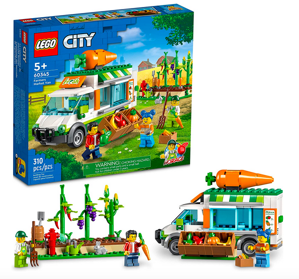 LEGO City Farmers Market Van Building Toy Set only $27.49 shipped!