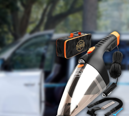 TWO Kits of ThisWorx Car Vacuum Cleaner with 3 Attachments $20.24 EACH Kit After Coupon (Reg. $45) – Black or White + Buy 2, Save 10%