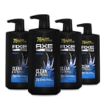 AXE Wash & Care Phoenix 2-in-1 Shampoo & Conditioner, 28 oz, 4 Pack - $7.18