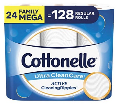 Cottonelle Ultra CleanCare Toilet Paper (24 Family Mega Rolls) only $20.69 shipped!