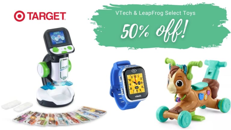 Target Sale | 50% Off VTech & LeapFrog Toys