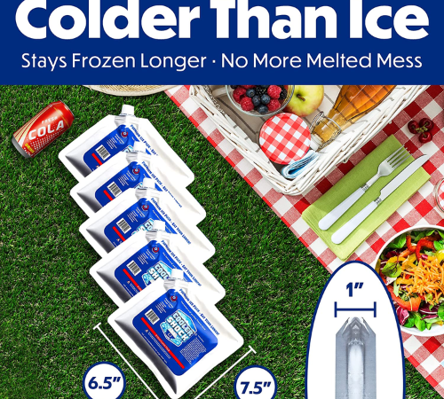 TWO Sets of 5-Count Cooler Shock Reusable Ice Packs $16.12 EACH Set (Reg. $24) – $3.22/Ice Pack + Buy 2, Save 10%