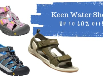 Keen Water Shoes Up to 60% Off + Extra 10% Off