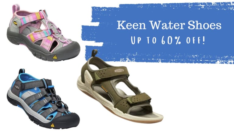 Keen Water Shoes Up to 60% Off + Extra 10% Off