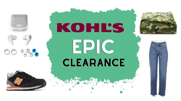 Kohl’s EPIC Clearance Deal Roundup